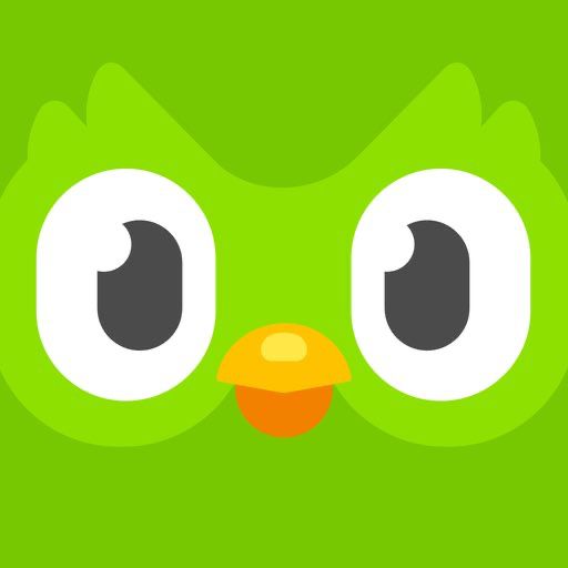 App icon for Duolingo.
