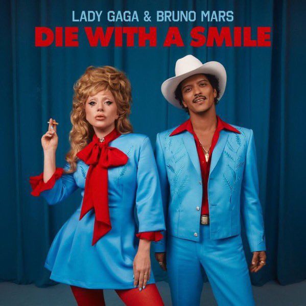 Lady Gaga and Bruno Mars for ‘Die With A Smile.’