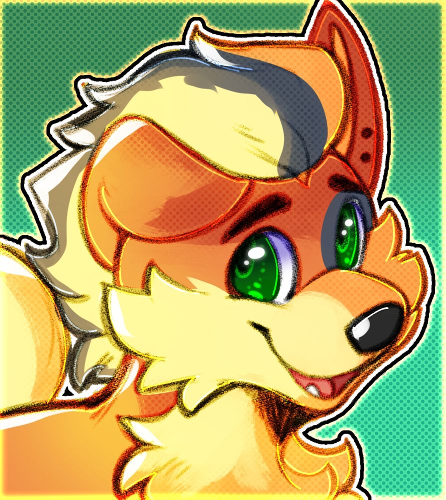 Nashew's OC Ashton the cute growlithe :3