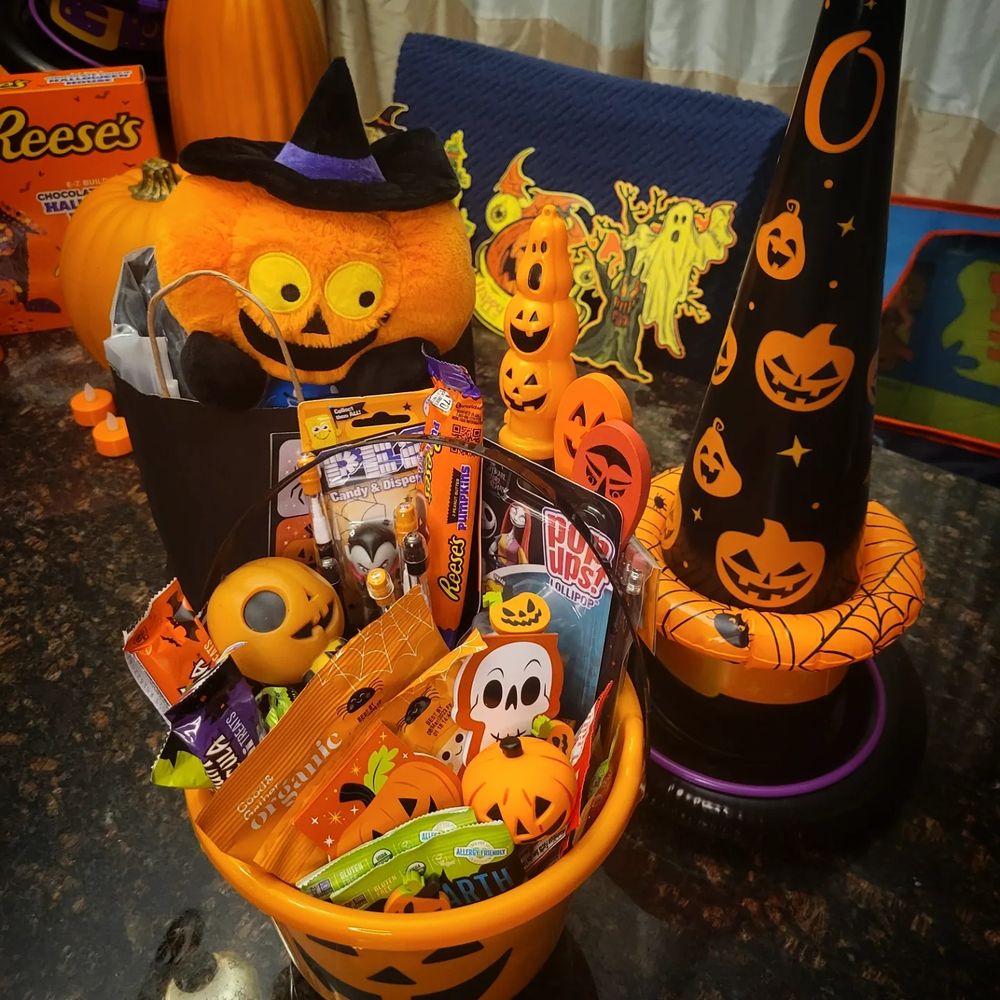 A bucket full of treats! 