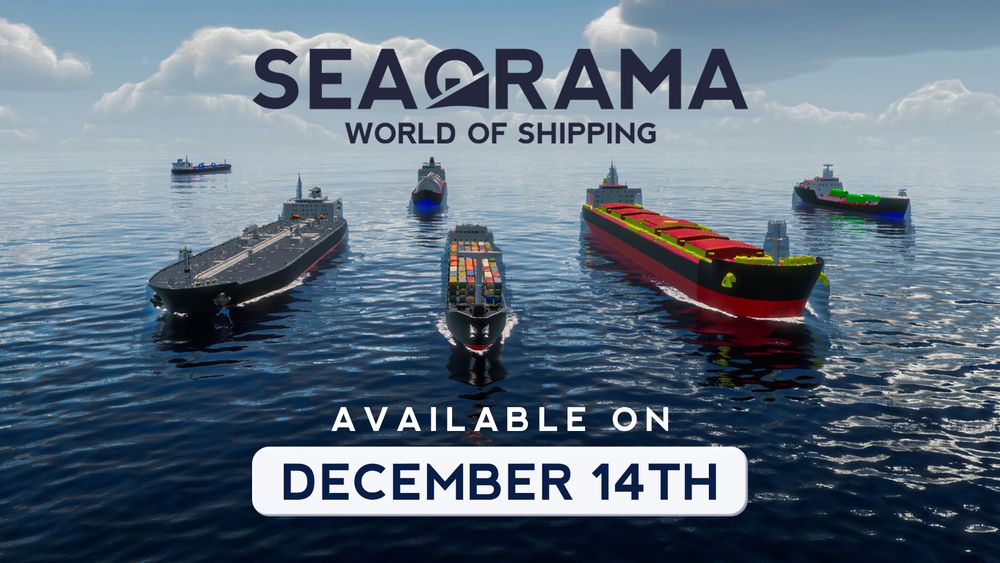 Seaorama comes out on 14th December on Steam. Shipping management game.