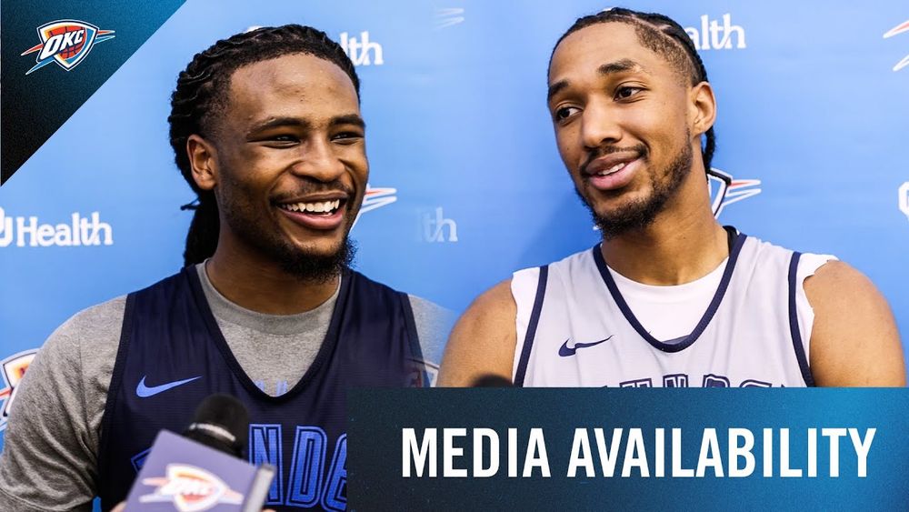 Training Camp Media Availability | October 4, 2024 | OKC Thunder