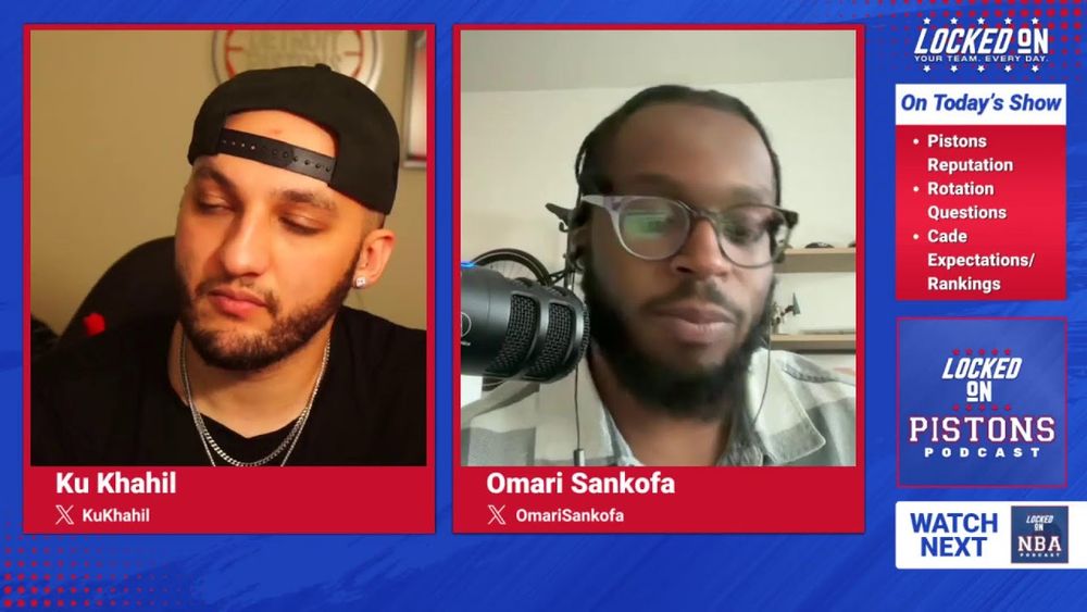 Omari Sankofa II Joins To Discuss Detroit Pistons Reputation!