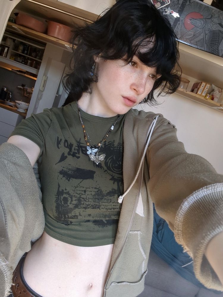 Girl obsessed with moths