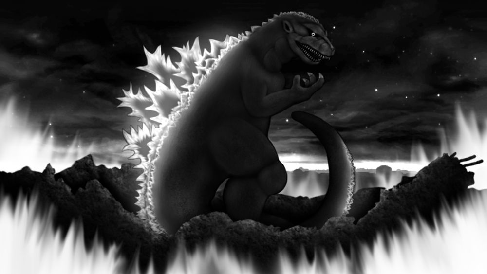 Been wanting to draw this radioactive bastard again. 70 years of Godzilla, that's fucking wild. It's even more wild to see Godzilla more relevant than ever. And I never thought in years I would see the day Godzilla wins an Oscar, what a fucking timeline we live in man. 

And yes the title is a reference to Megadeth