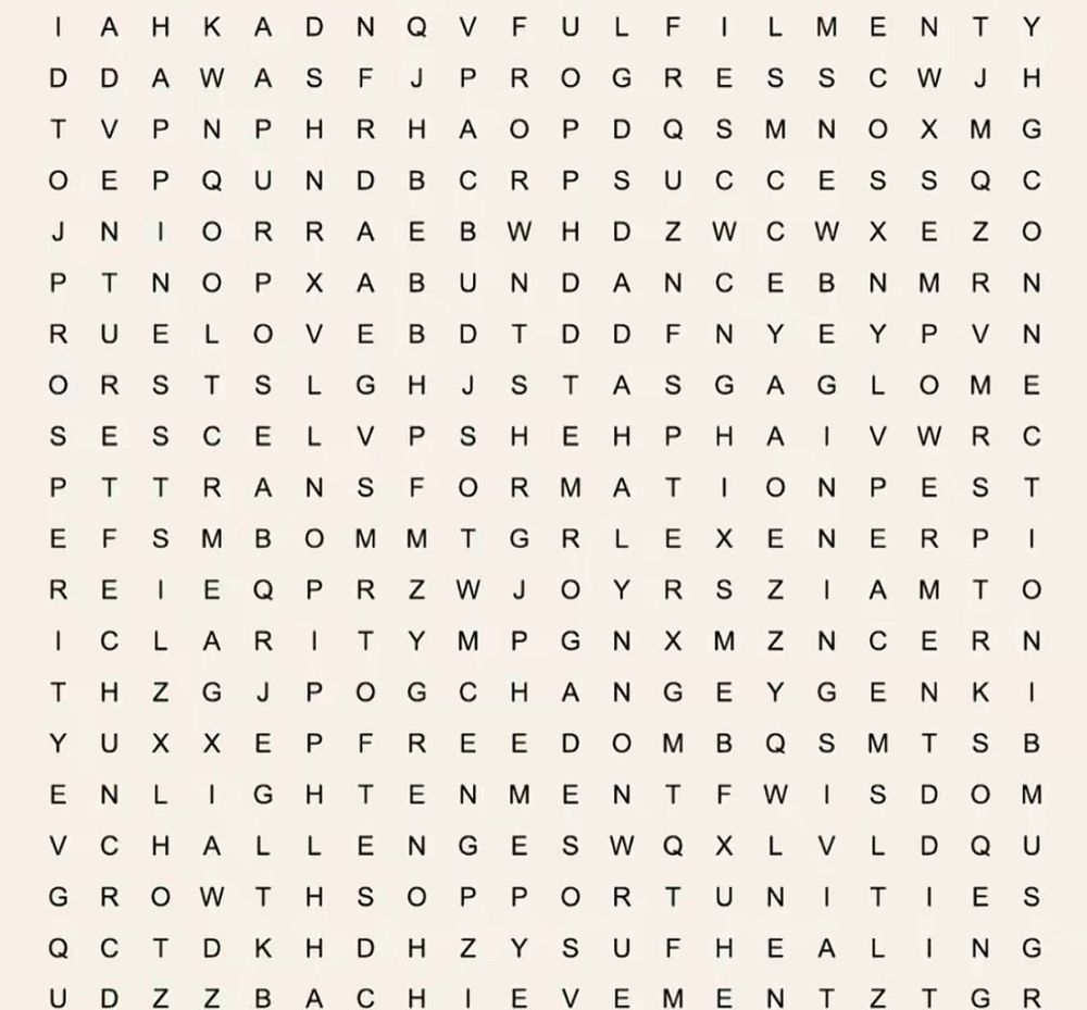 A crossword puzzle screen