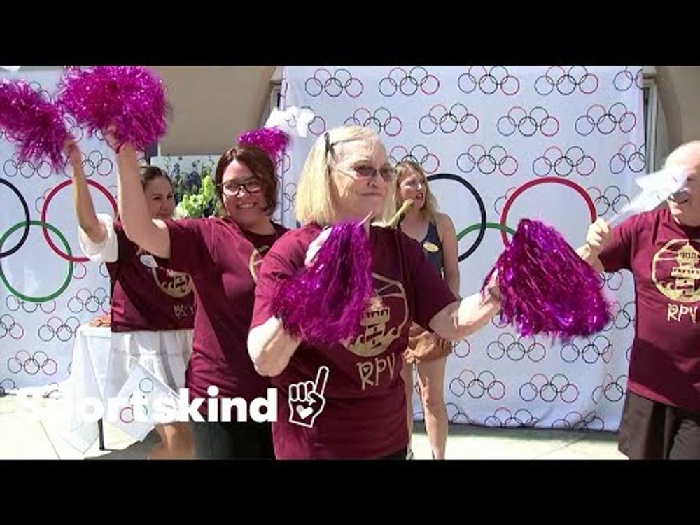 Retirement community organizes a mock Olympics for senior residents | Humankind