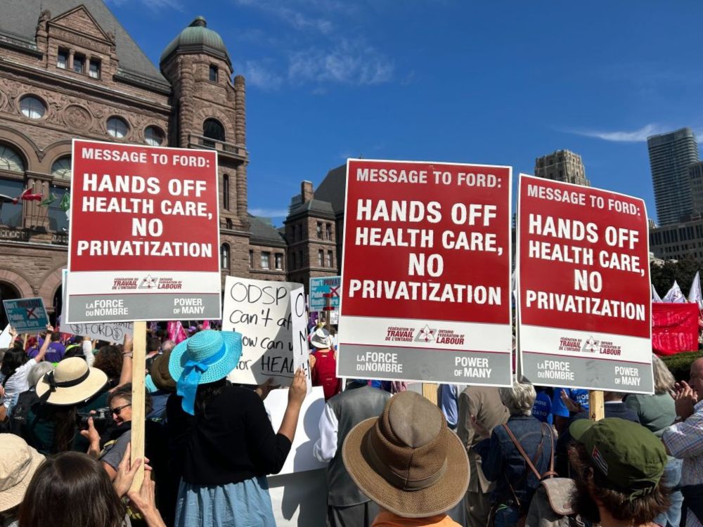 Hands off our health care. Premiers to hear they must do more to stop privatization of health care