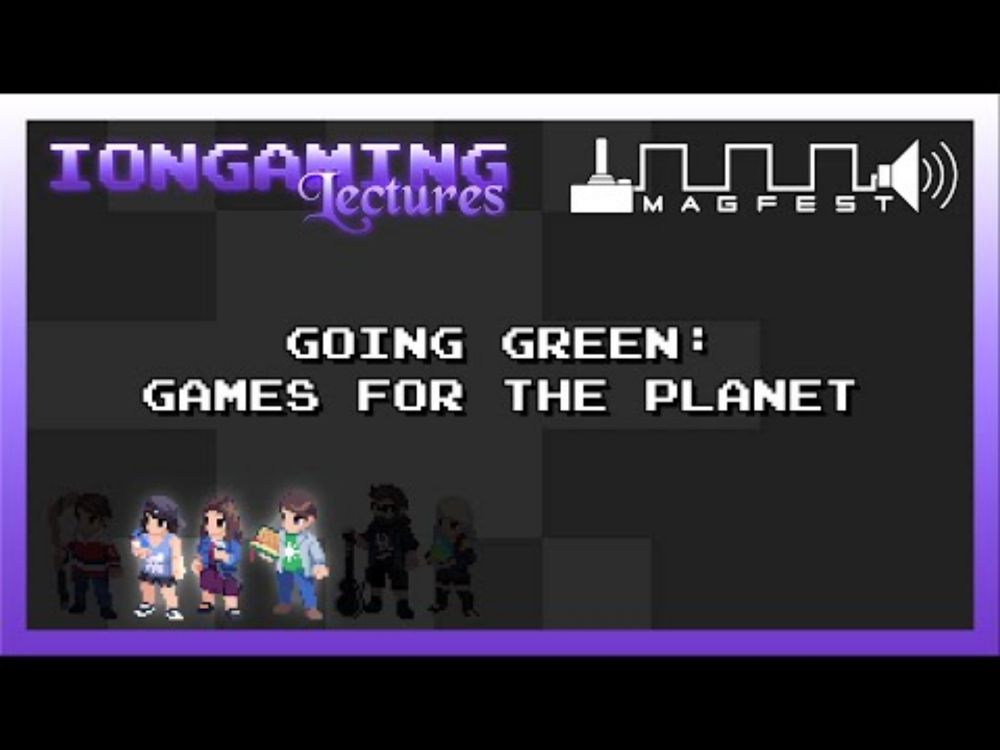 Going Green: Games for the Planet