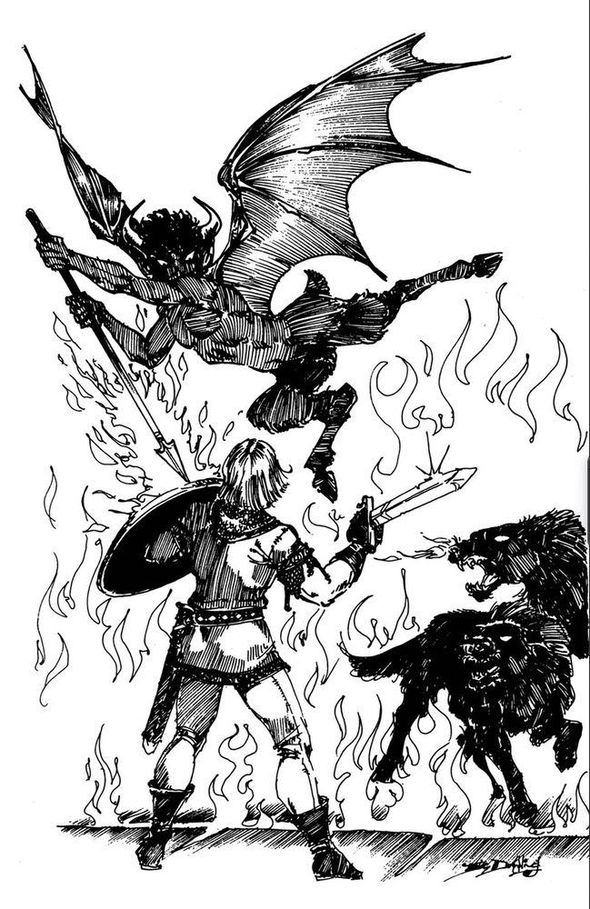 ToA DunjonQuest Hellfire Warrior manual