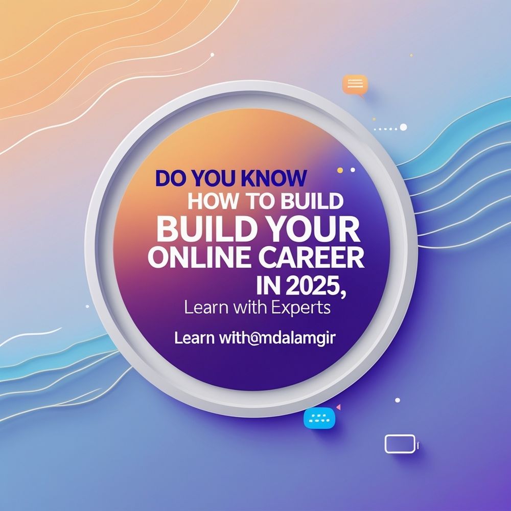 🌟 Looking to build your career online in 2025? Here are some key points to keep in mind:

1. Stay updated with the latest trends and technologies in your industry.
2. Network with professionals in your field to expand your opportunities.
3. Invest in continuous learning and upskilling to stay competitive.
4. Build a strong personal brand through consistent and quality content.
5. Seek mentorship and guidance from experienced professionals in your field.

Remember, building a successful career online takes time and effort, but with dedication and perseverance, you can achieve your goals. Good luck on your journey to success! 💼✨ #CareerBuilding #Online2025 #ProfessionalDevelopment