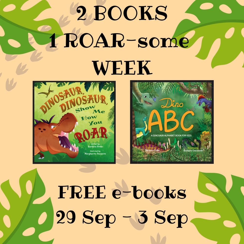 2 books 1 roar-some week - free ebooks 29 sep-3 oct