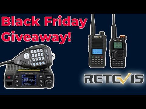 Retevis Black Friday Sale & FREE Giveaway!