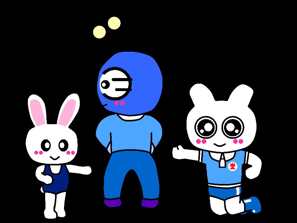 Bunnily, Yurô and ATOΣ
ATOΣ、バニリィと一緒にゆ～ろんを紹介