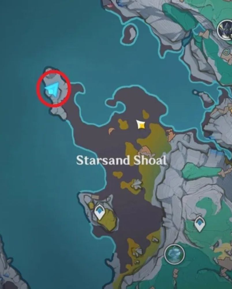 screenshot of Starsand Shoal in Nod-Krai