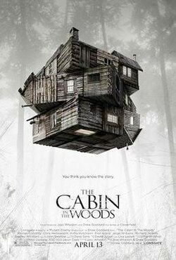 Cabin in the Woods movie poster