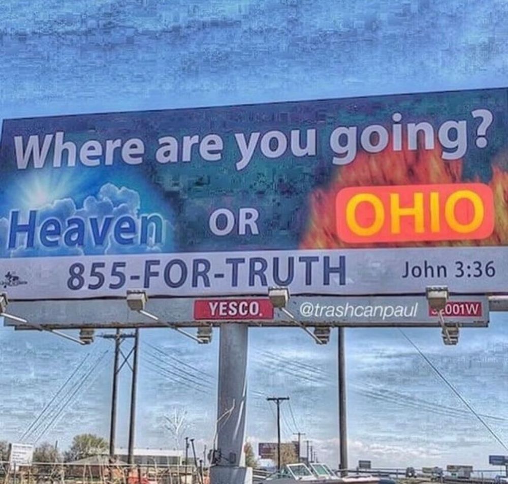 Heaven or Ohio meme
