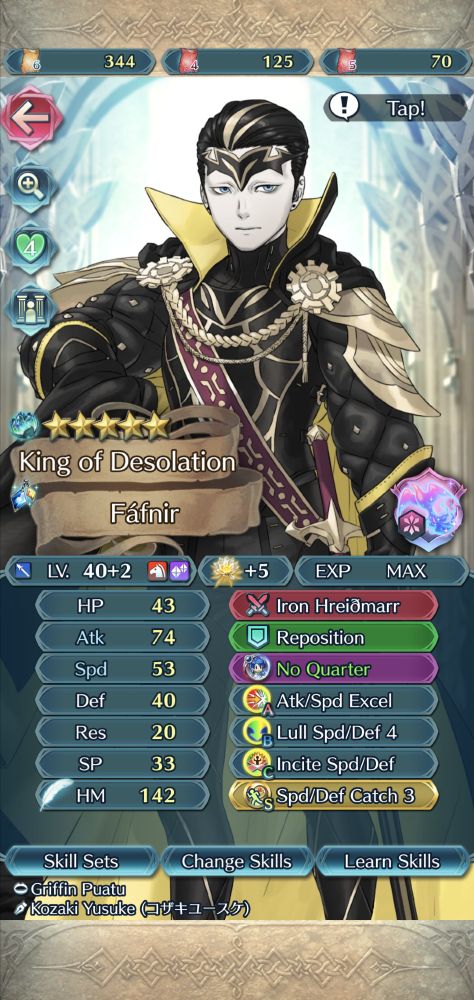 fafnir from fire emblem heroes