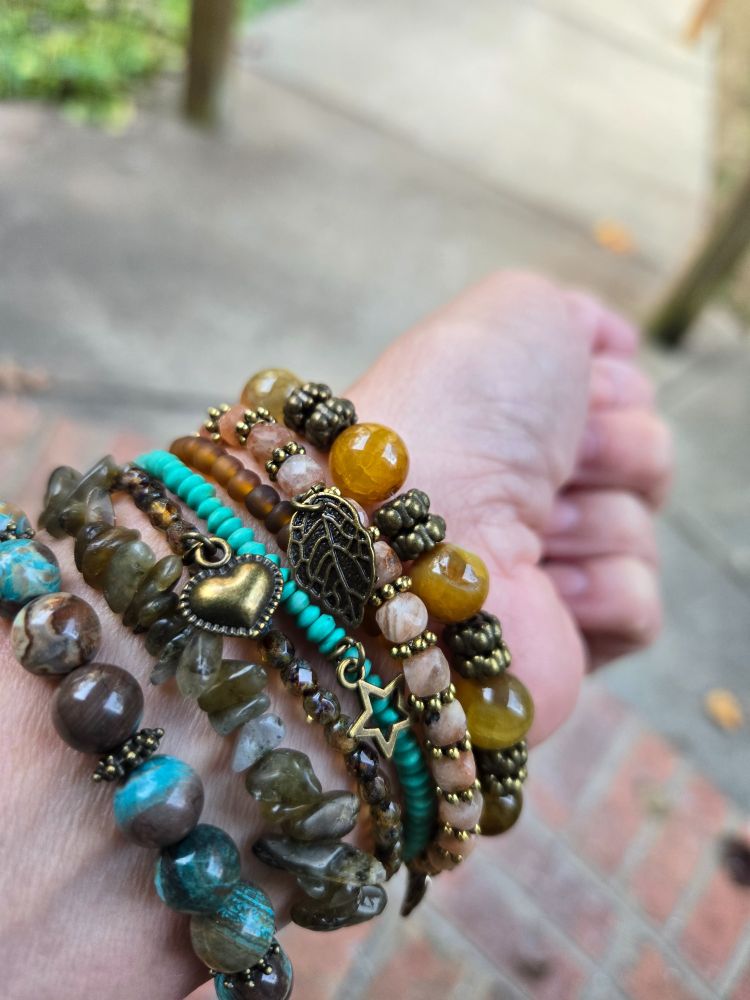 Making Christmas presents to keep my mind from going to that dark place.