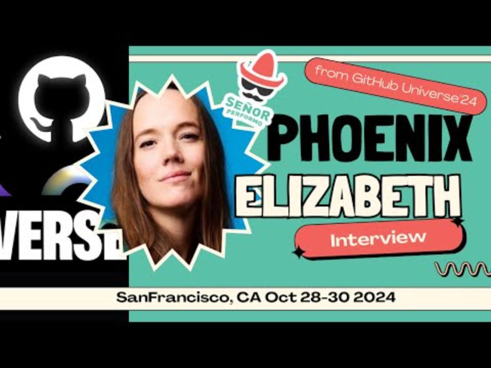 Chatting with Phoenix Elizabeth at GitHub Universe 2024