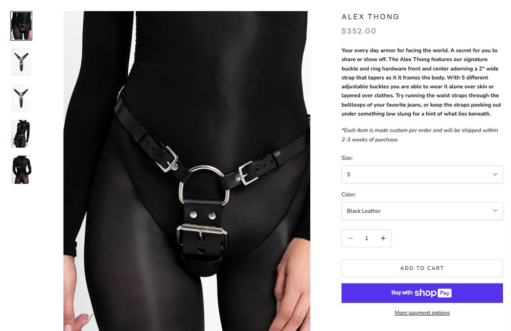 Alex Thong from Zana Bayne