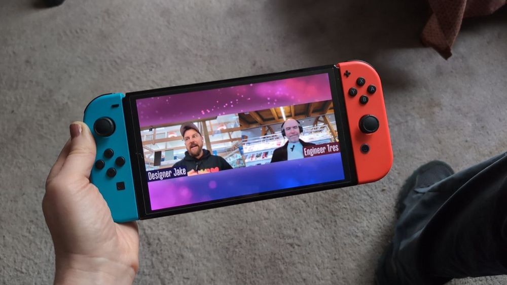 The video podcast Our Cosmic Journey on a Nintendo Switch