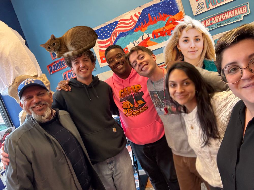 Nasir, Jacob, Heater, Blue, me, Kat, Asha, Mia