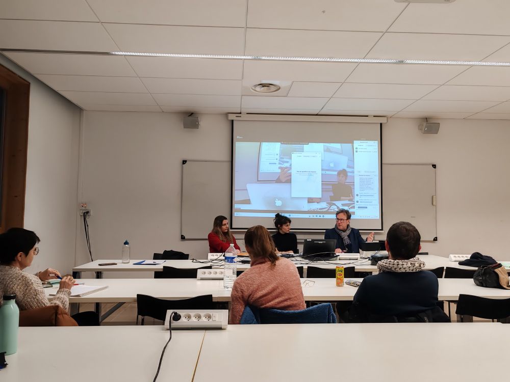 Cassandra Martin et Marion Boulestreau 