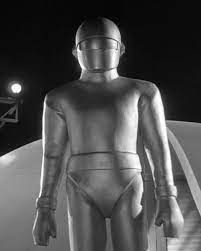 A picture of Gort - the robot from The Day The Earth Stood Still (1951)