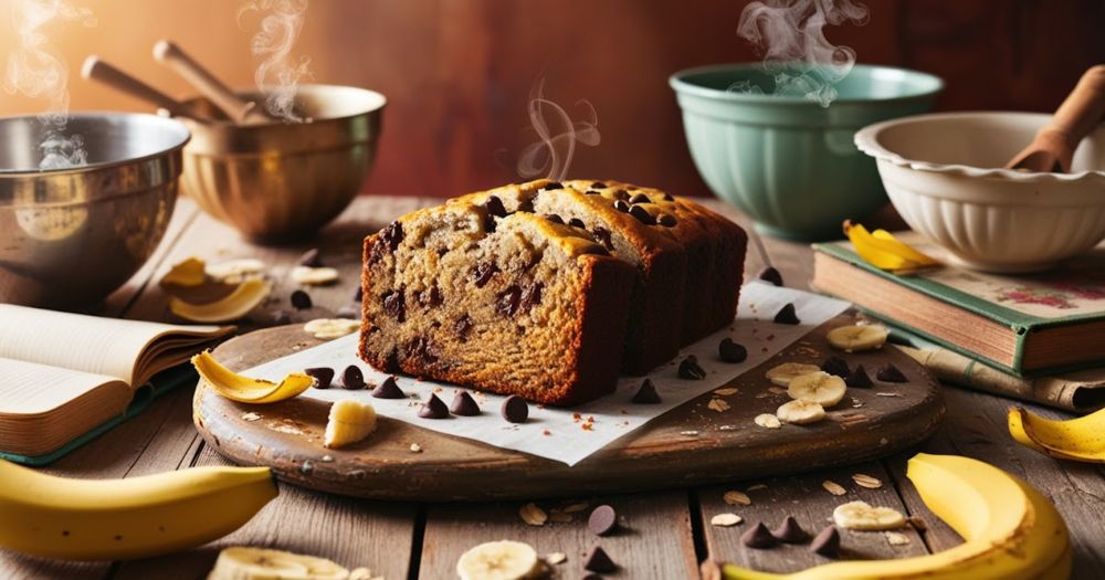 Chocolate Chip Banana Bread Recipe And Cooking Method