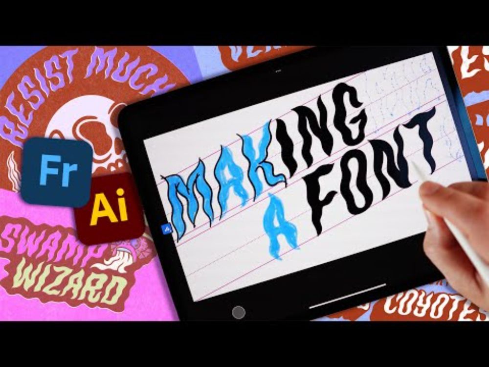 I Made a Font from Scratch (and Put a Wizard in It)