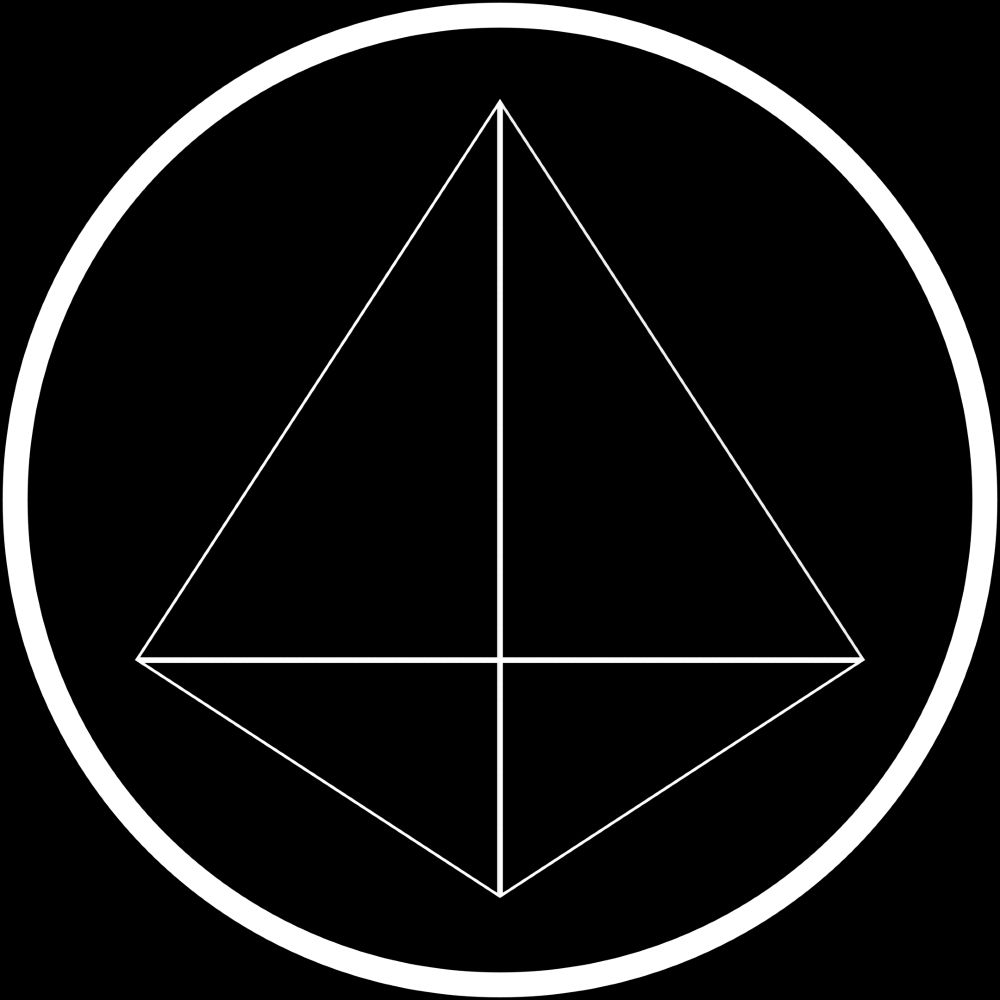 icon of a prism in a ring