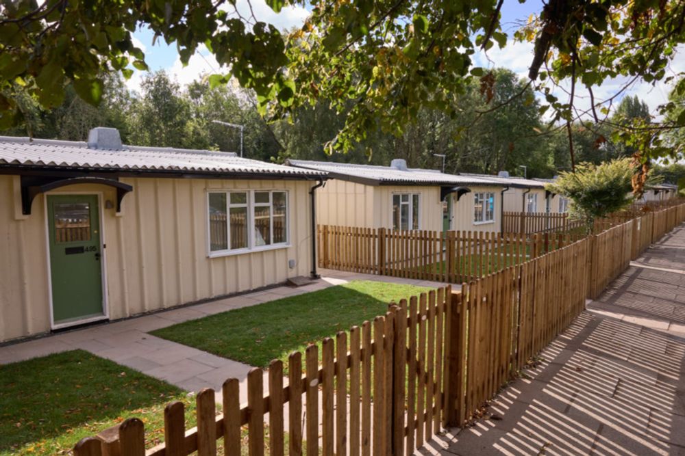 Sixteen historic World War 2 bungalows modernised and brought back into use - labm