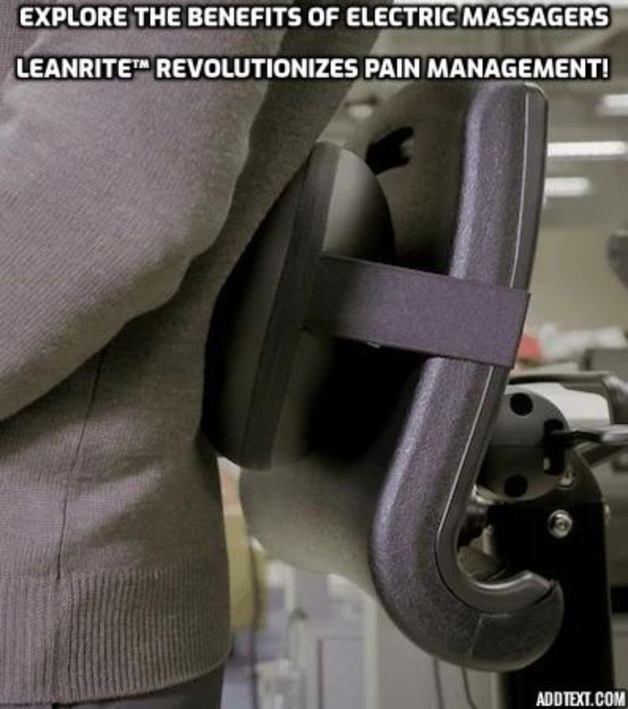 LeanRite Electric Massager: Ultimate Solution for Back Pain