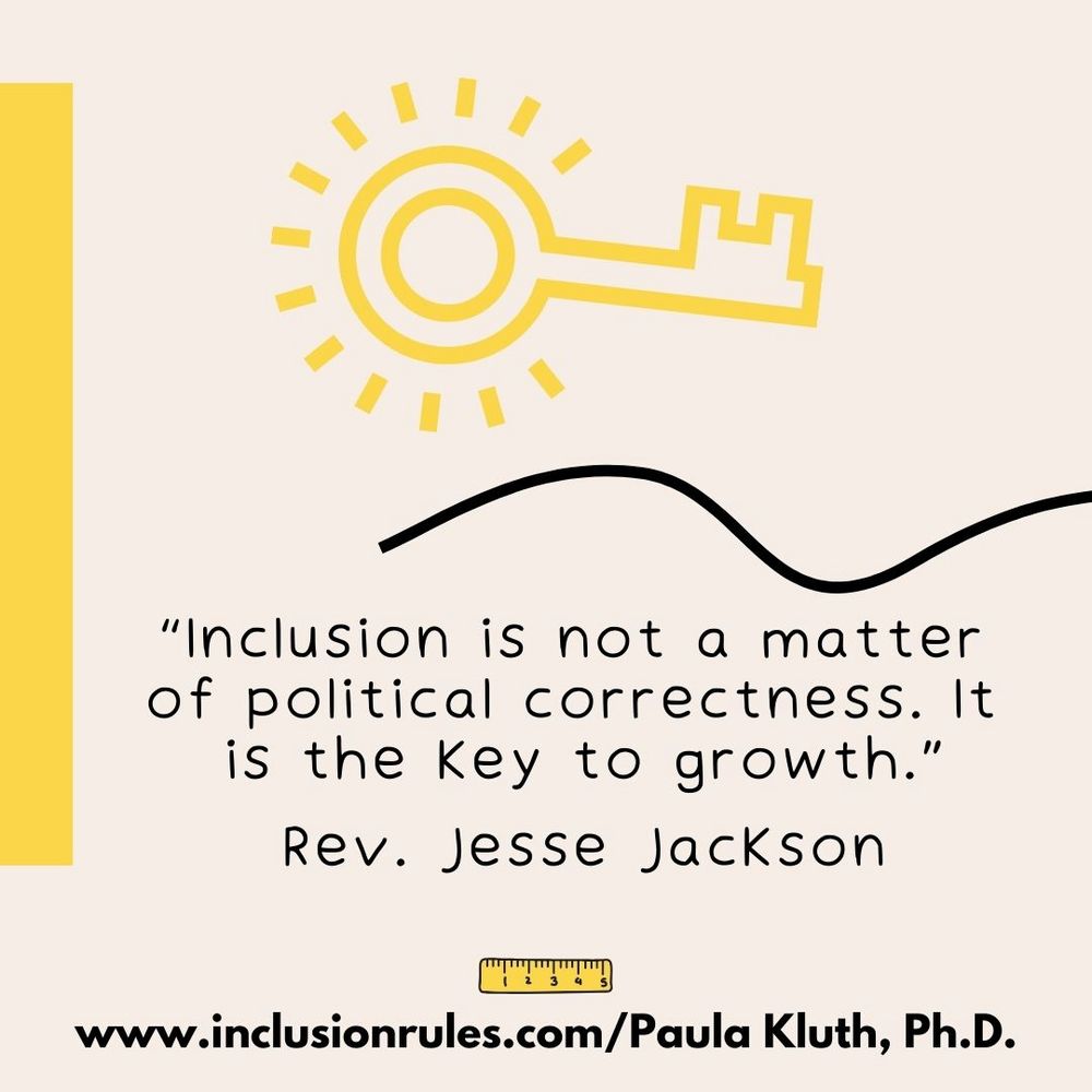 Inclusion is not a matter of political correctness. It is the key to growth.