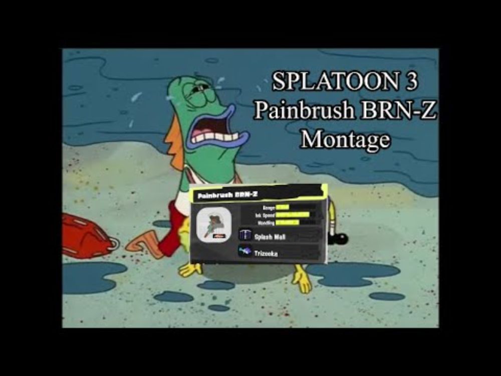 So Close to Perfection | A Splatoon 3 Painbrush BRN-Z Montage