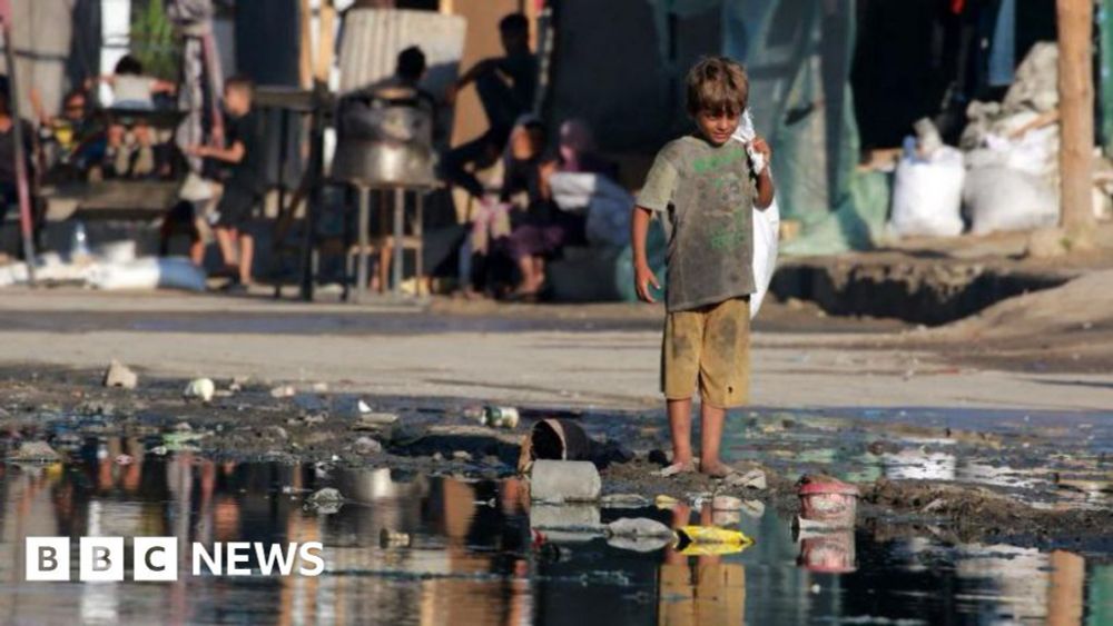 Diseases spread in Gaza as sewage contaminates camps and coast