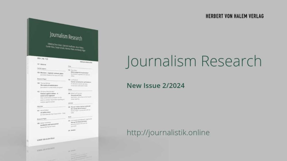 Journalism Research 2024, Vol. 2 (7)