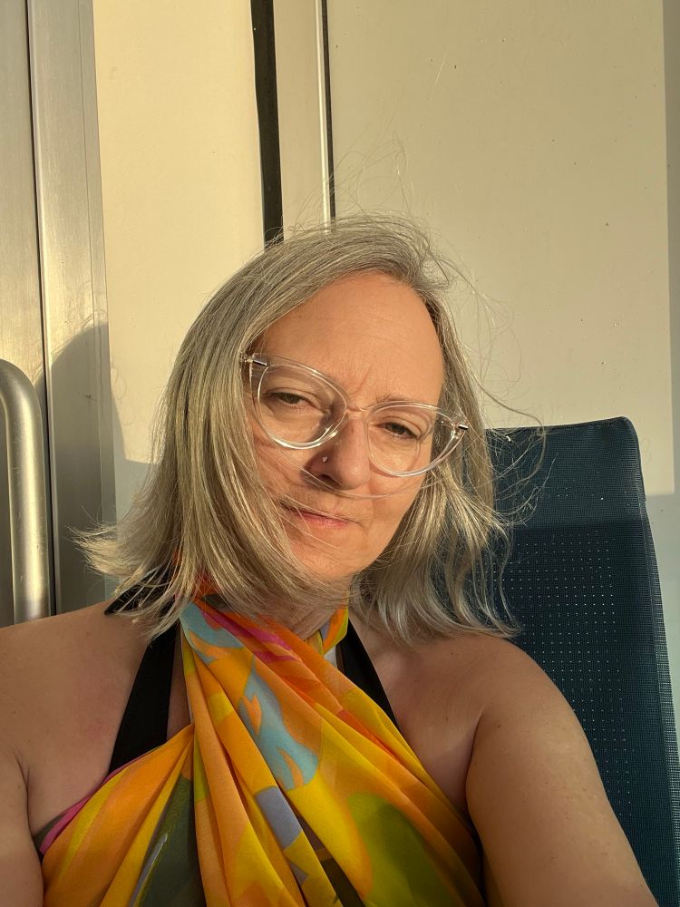 Caribbean cruise; self photo.
