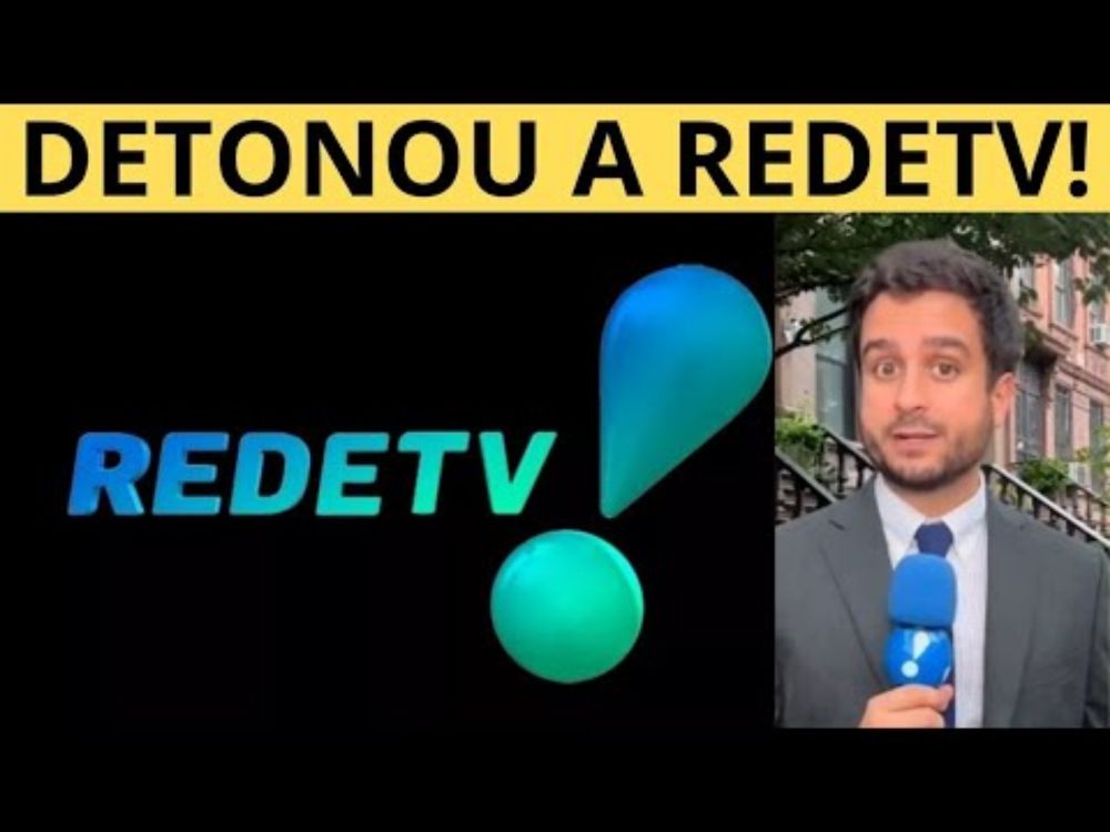 REDETV! É DETONADA POR JORNALISTA, APÓS PEDIDO DE DEMISSÃO