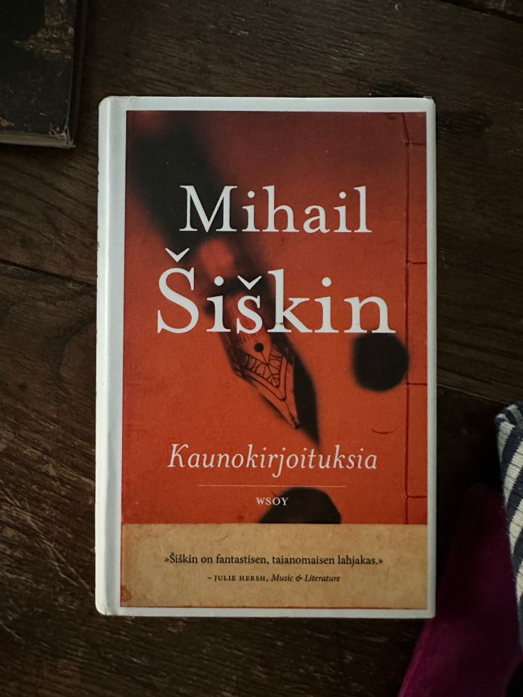 Mihail Siškin, Kaunokirjoituksia kansi.