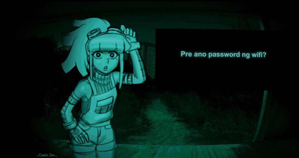 EN: Bro what’s the wifi password?