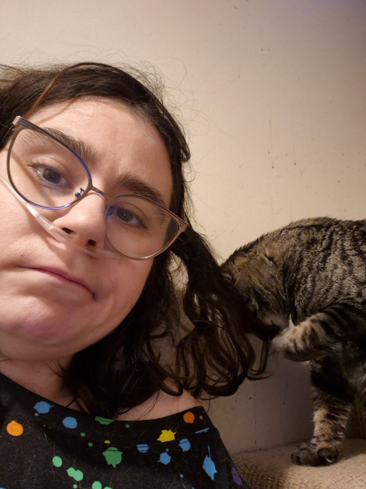 Rei attacking my hair