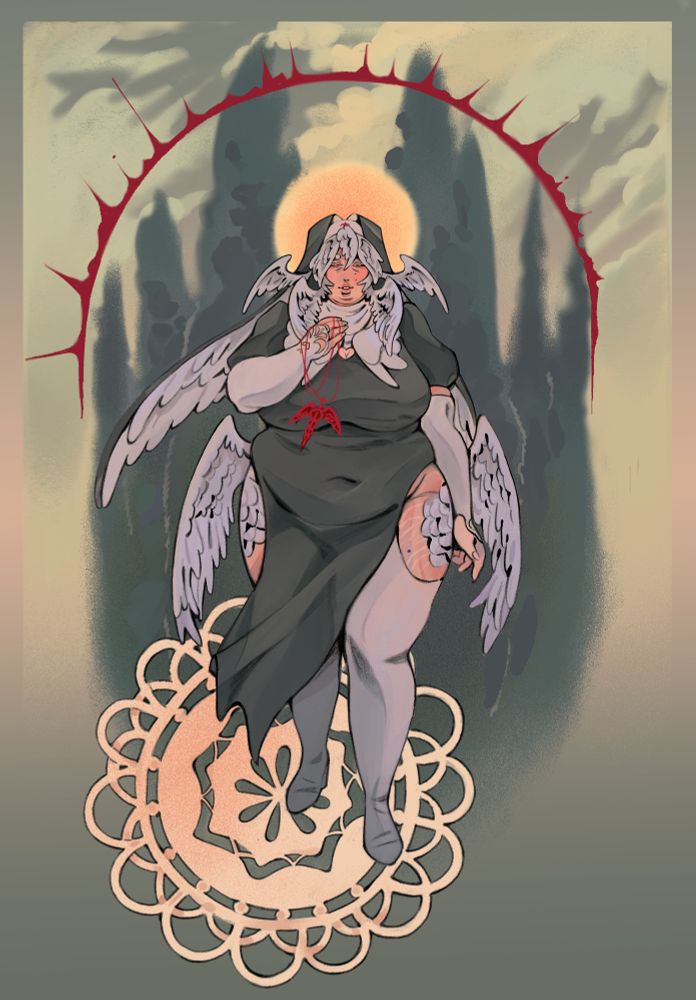 alternate version of same illustration, but without the floating elements!