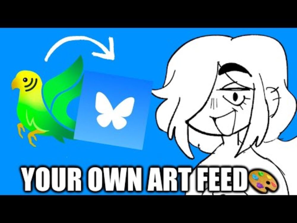 How to make custom Bluesky art feed with Skyfeed (step by step tutorial)