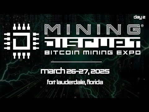 Mining Disrupt Bitcoin Conference 2025 | Day 2 Livestream