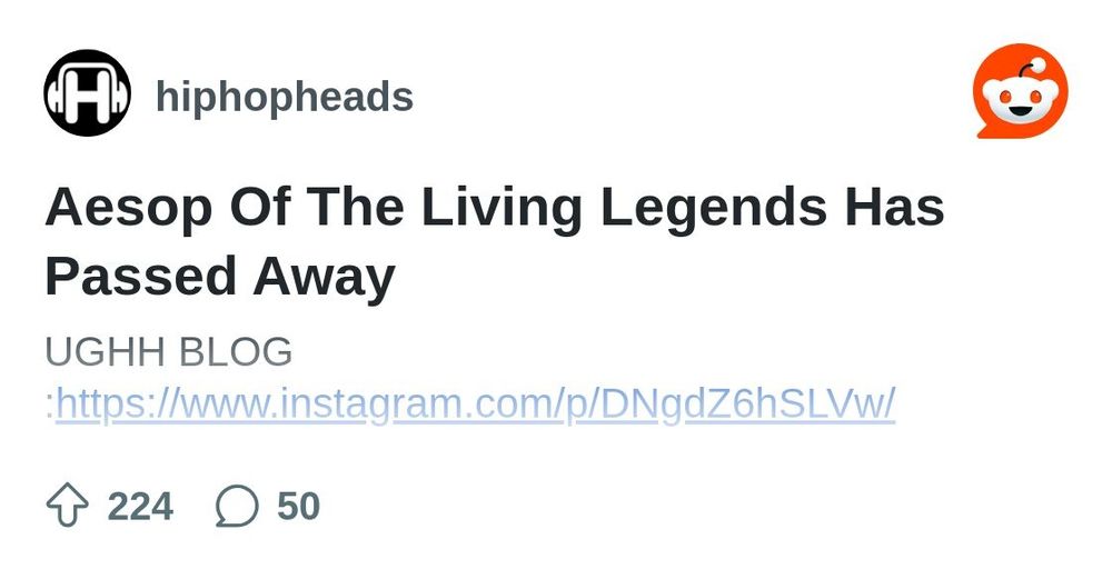 Explore this post and more from the hiphopheads community