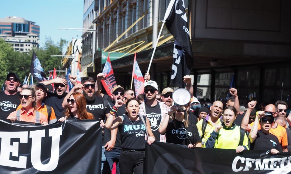 Unionists continue to vent their anger at Labor, ACTU over anti-CFMEU