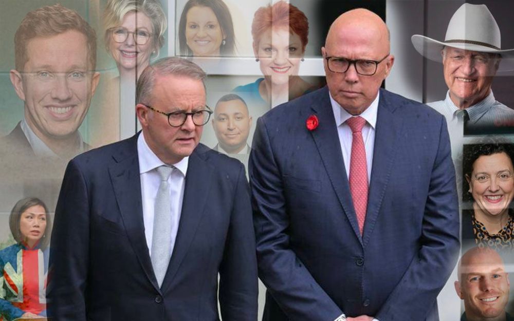 Liberals Actually Kind Of Worried About Albanese Sliding In The Polls And Dutton Not Moving Up — The Betoota Advocate