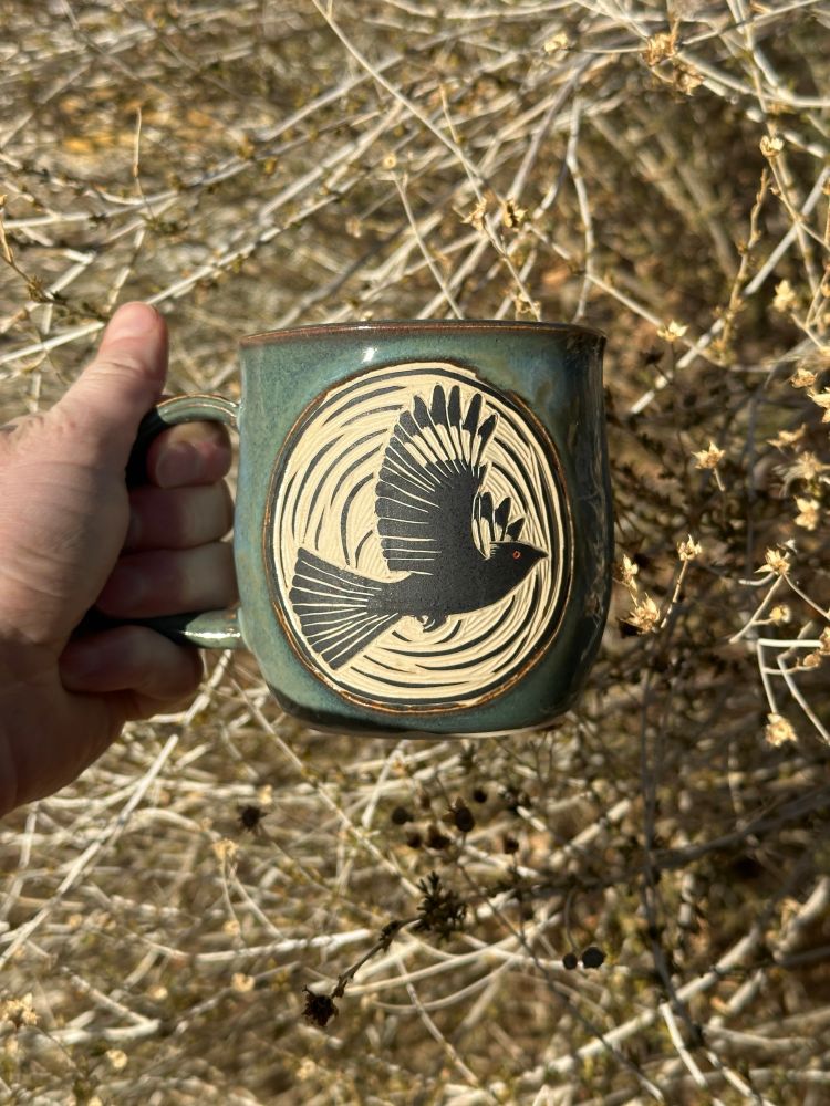 Phainopepla mug